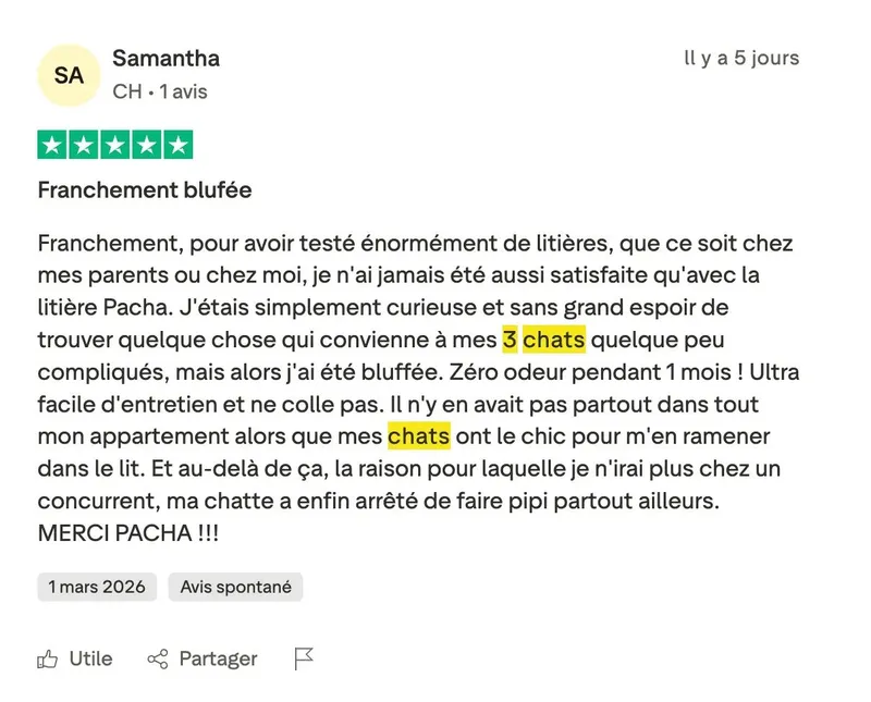 Avis Trustpilot
