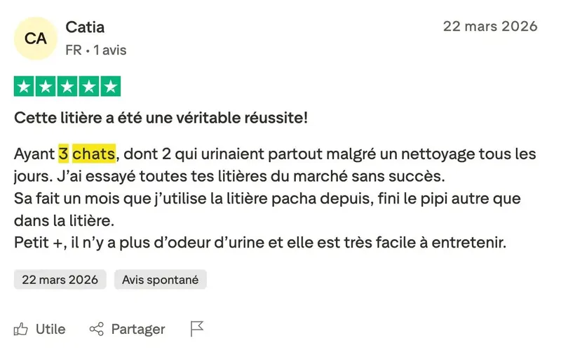 Avis Trustpilot